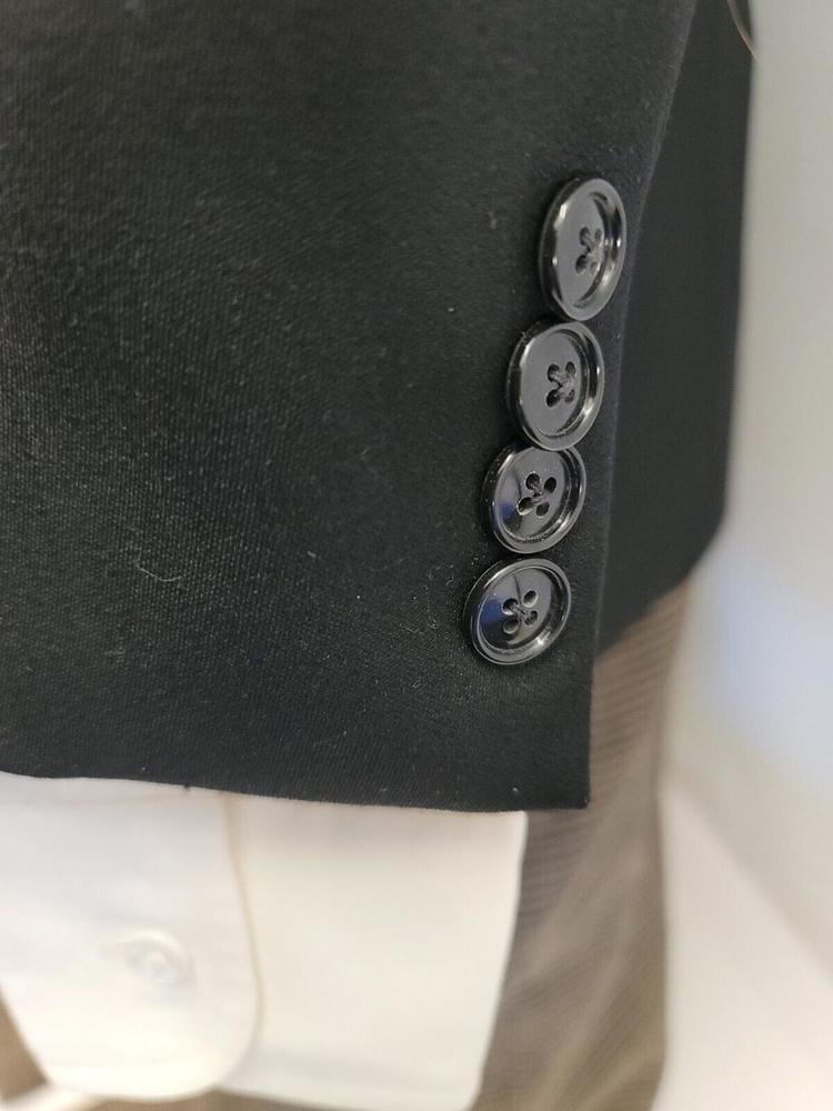 Albert Nipon 6 Button Double Breasted Blazer 40r … - image 4